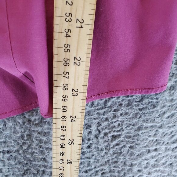 Talbots Top Womens Size 6 Pink Wrinkle Resistant 3/4 Sleeve Button Down Shirt - Picture 5 of 9